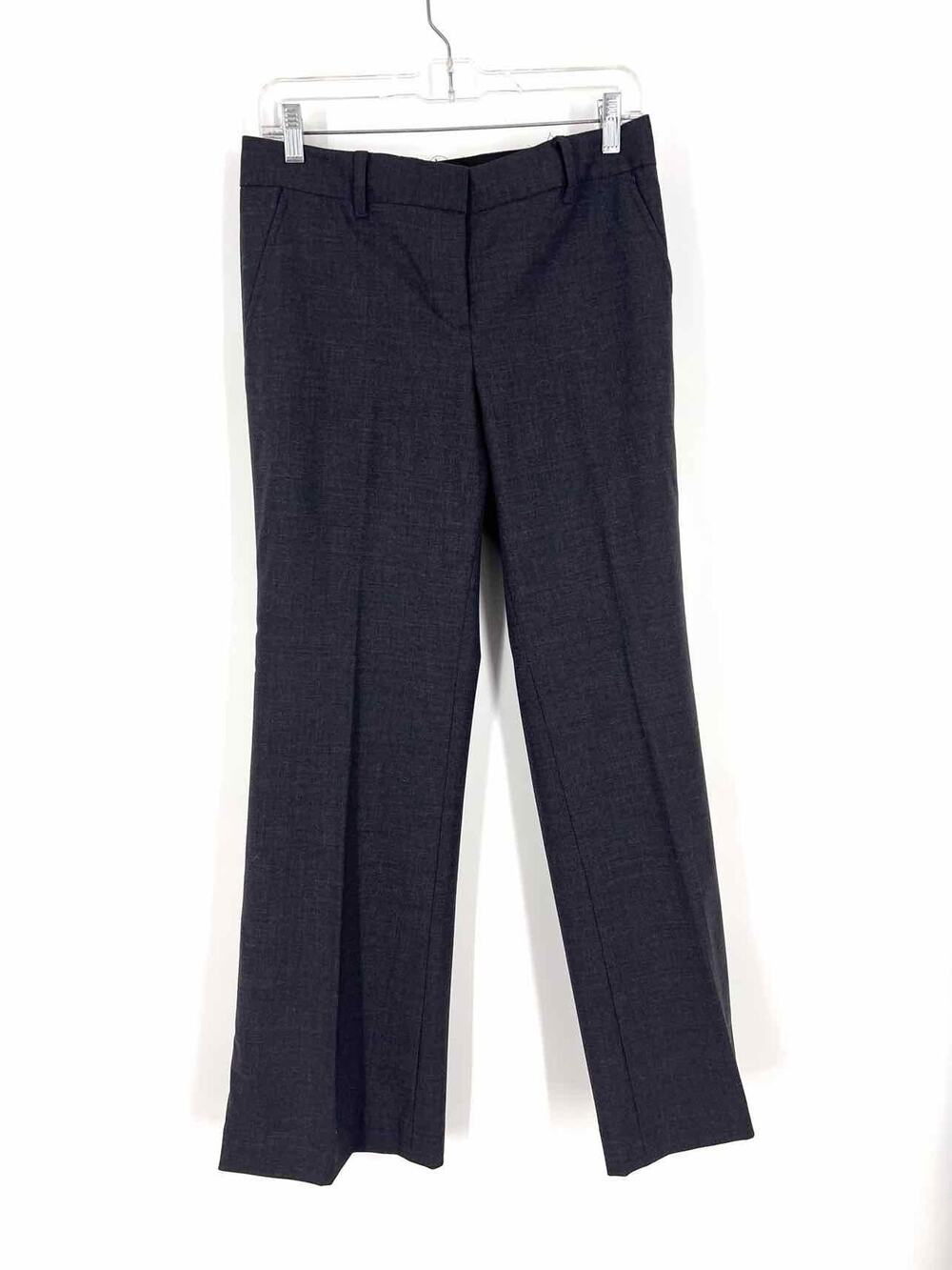 Tory Burch Size 4 Charcoal Variegated Designer Pants